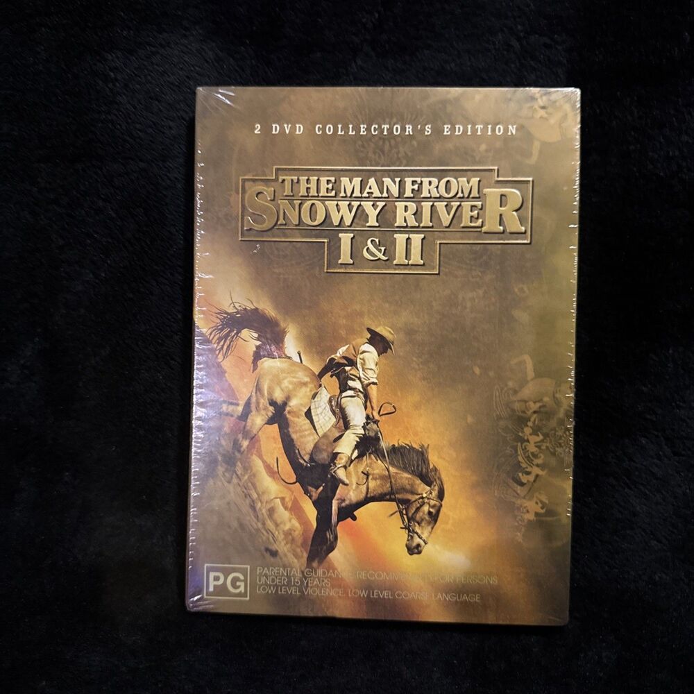 Man From Snowy River 01 & 02 BRAND NEW DVD 1982 Iconic Aussie! Sigrid Thornton